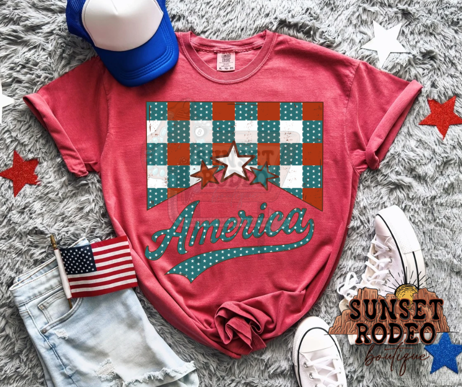 America Comfort Color Tee