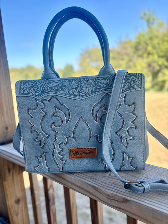 Wrangler Tote Bag Blue Jean