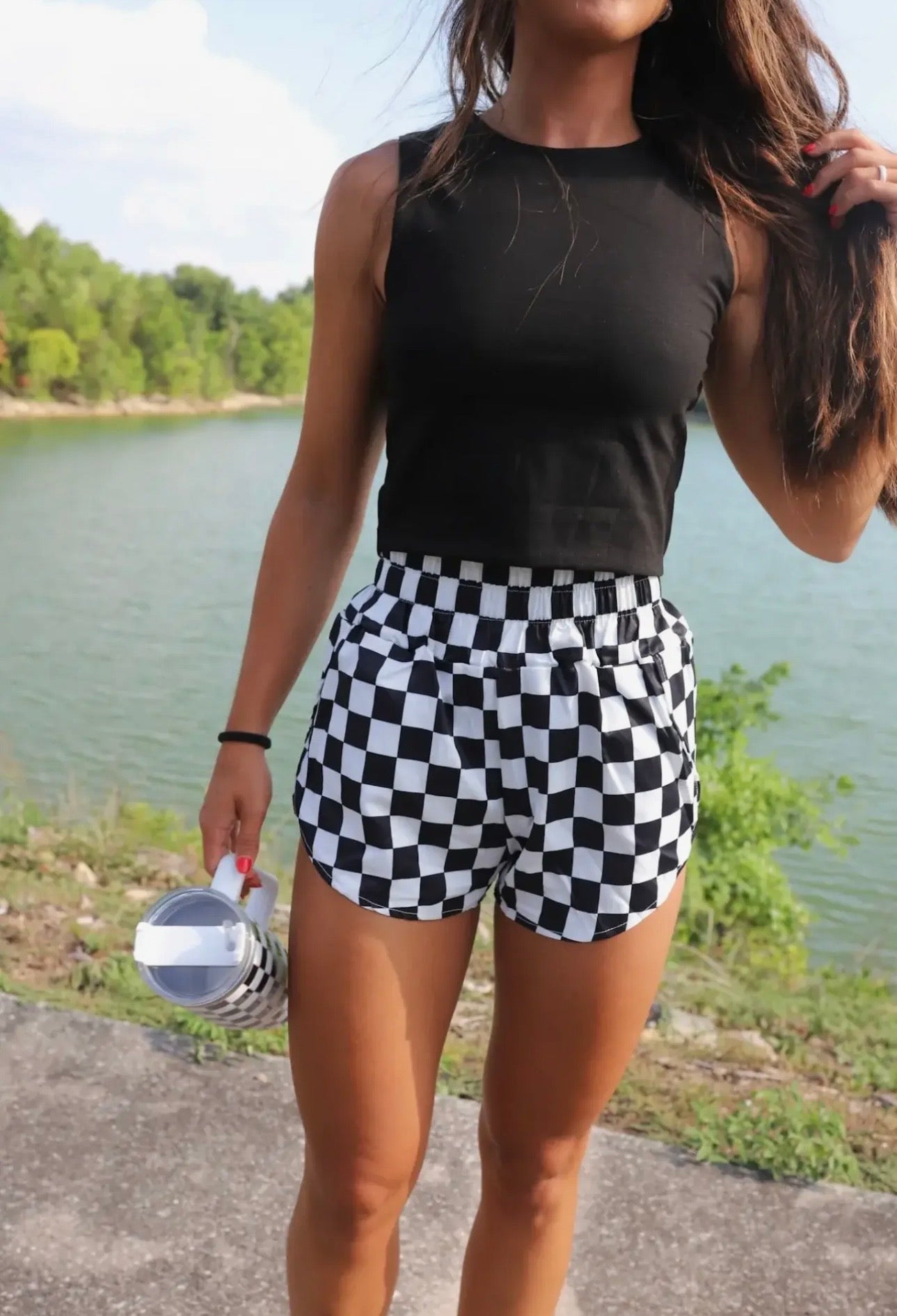 Checkered Shorts