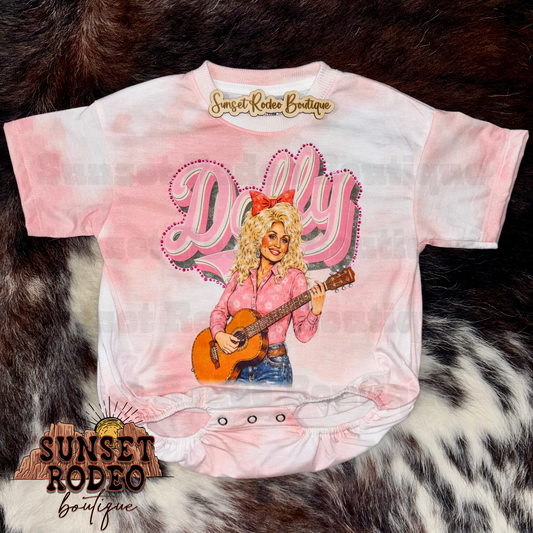 Dolly tie-dye rhinestone bubble 12/18M￼￼