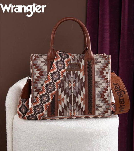 Wrangler Tote Bag Brown