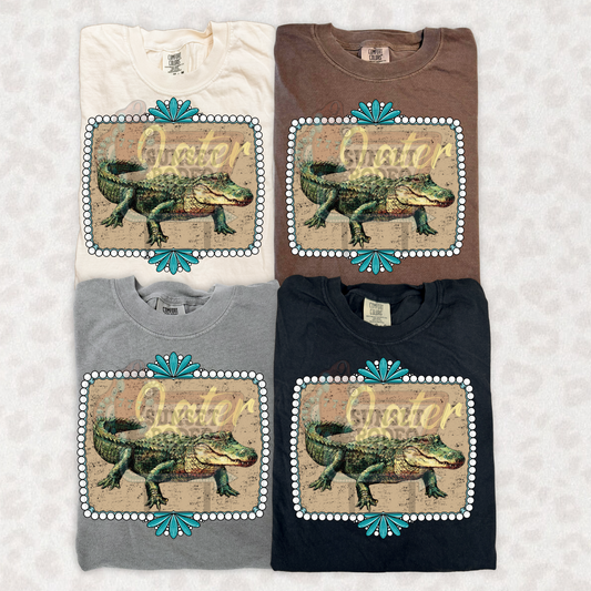 Later Alligator Comfort Color Tee