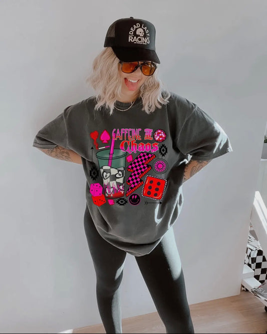 Caffeine & Chaos Tee