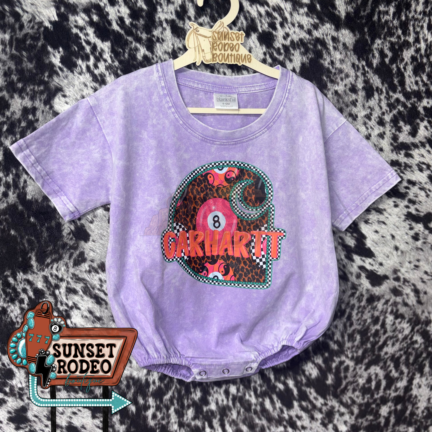 CH Purple Acid Wash Bubble 6/12M