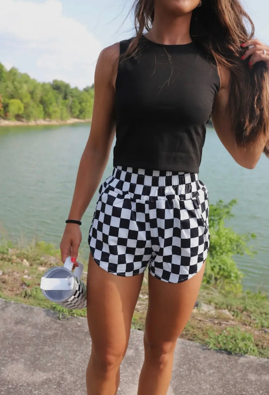 Checkerboard Shorts