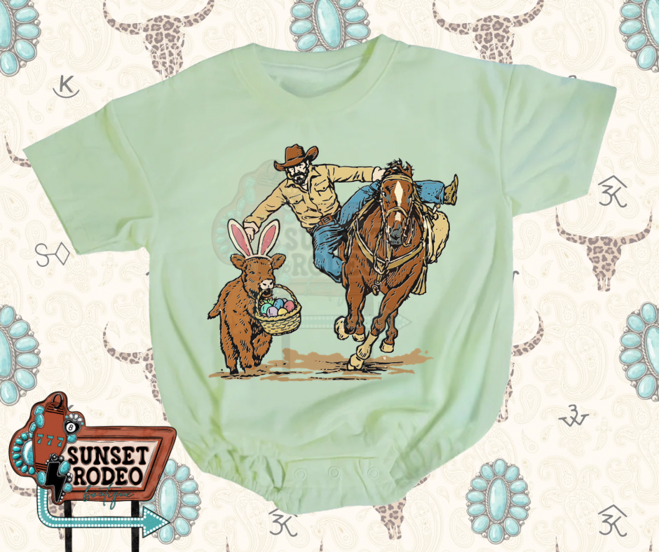 Wranglin’ Easter t-shirt bubble