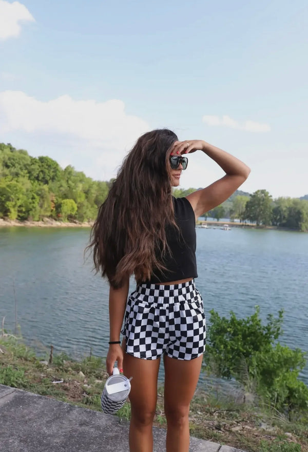 Checkerboard Shorts