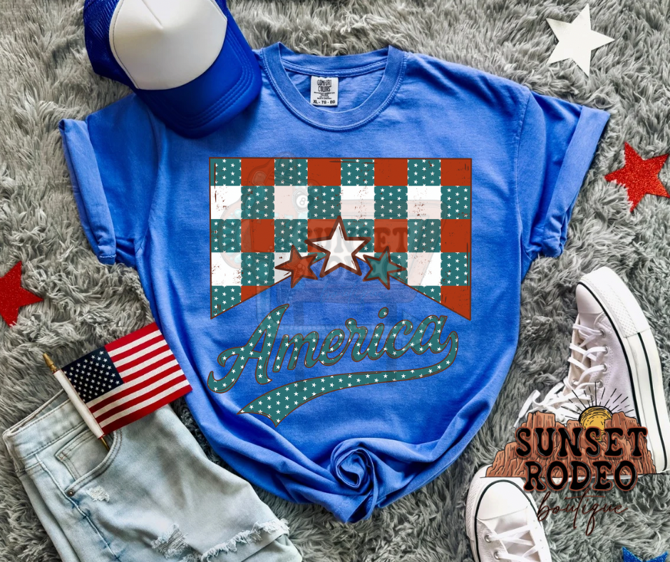 America Comfort Color Tee