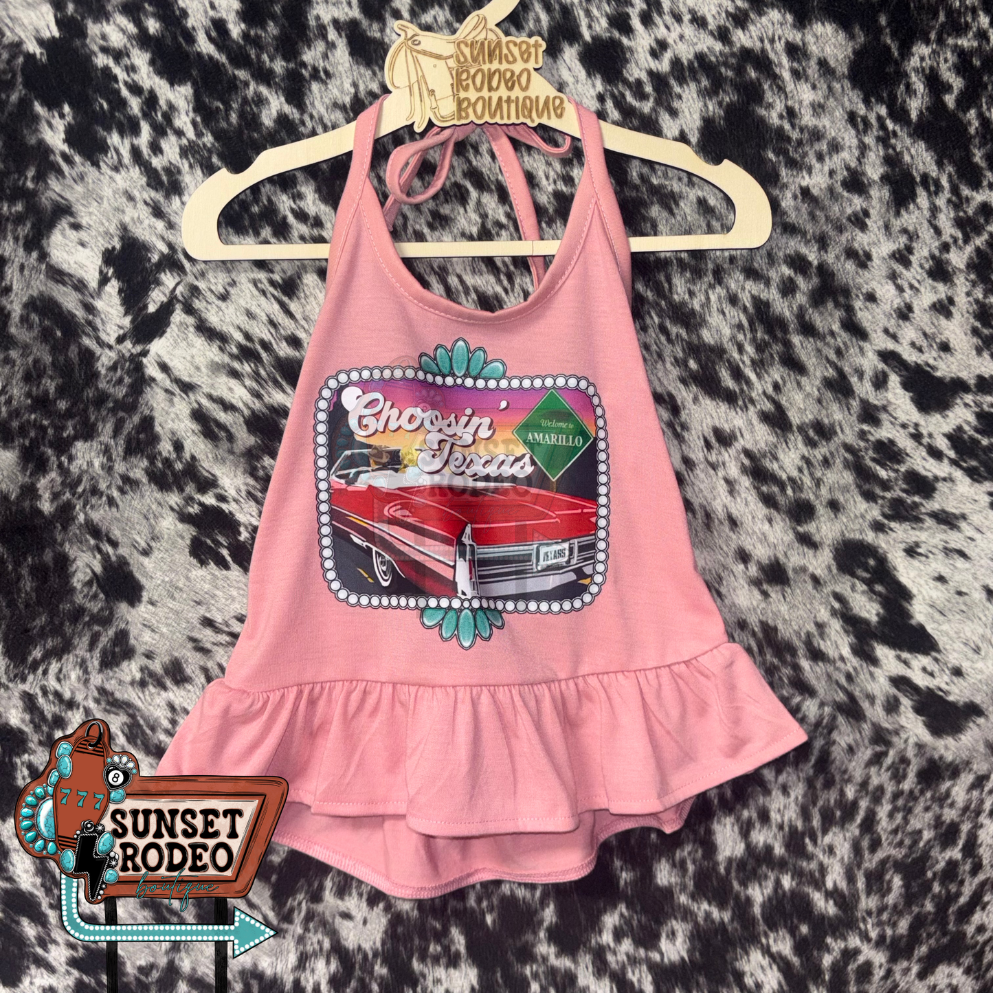 Choosin’ Texas Halter Top 2T