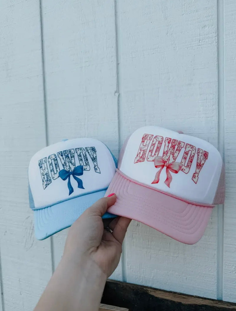 Coquette Howdy Cap: Blue