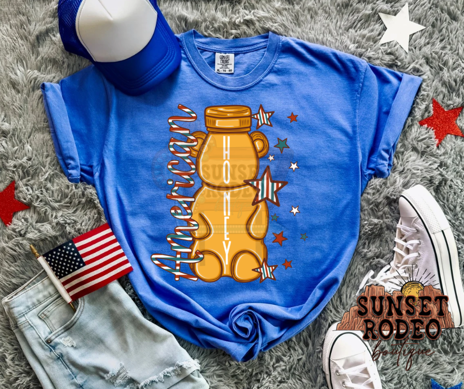 American Honey Comfort Color Tee