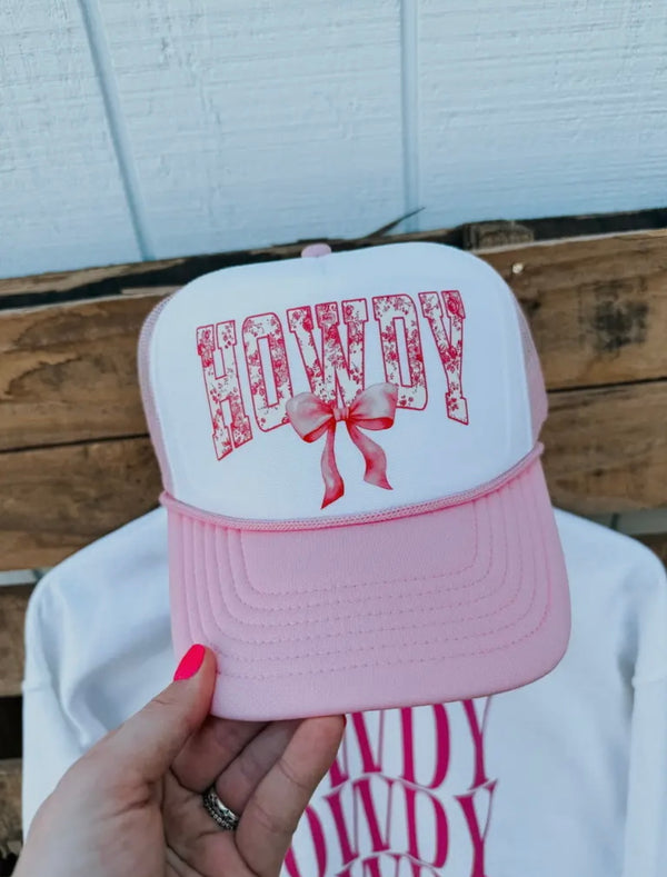 Coquette Howdy Cap: Pink