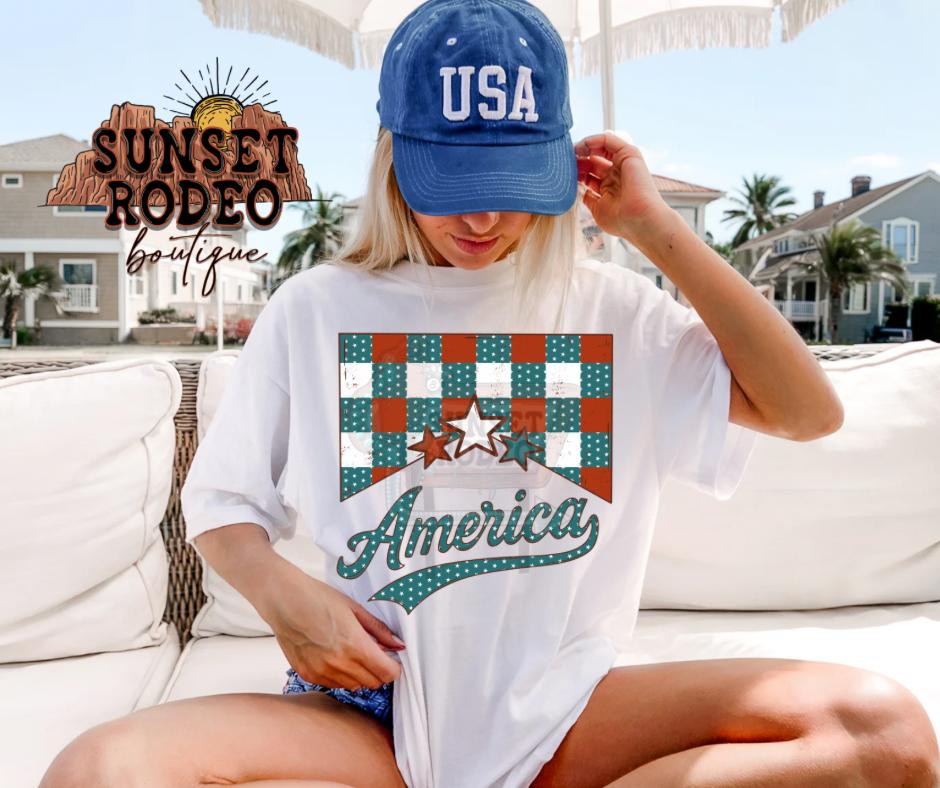 America Comfort Color Tee