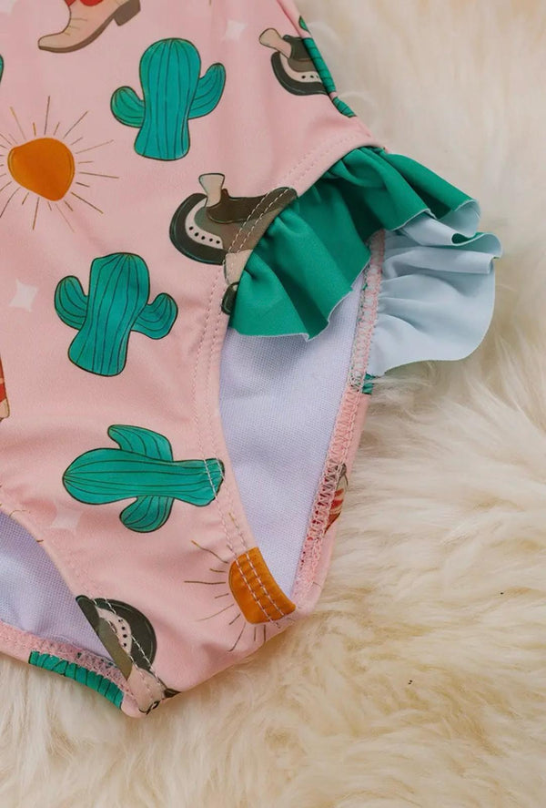 Summer On The South Printed Swimsuit