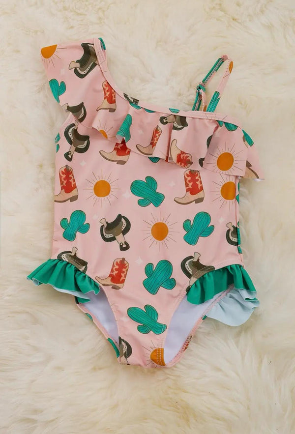 Summer On The South Printed Swimsuit
